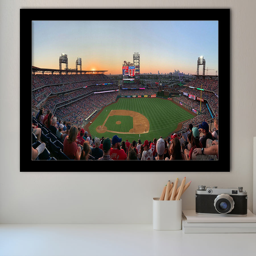 Philadelphia Phillies Wall Art Citizens Bank Park Stadium Art Prints,Sport Stadium Art Prints, Fan Gift, Wall Decor