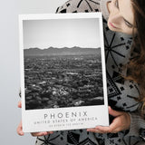 Phoenix, Usa Black And White Art Canvas Prints Wall Art Home Decor