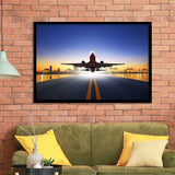 Pictures Airplane Passenger Airplanes Takes Off Flight Framed Art Prints Wall Decor - Painting Prints, Home Decor,Framed Picture, For Sale