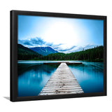 Pier Canvas Framed Art Prints Wall Art Decor, Framed Picture, Home Decor