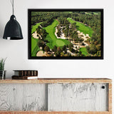 Pine Barrens Golf Club Jackson United States Framed Canvas Prints Wall Art - Painting Prints, Home Wall Decor, Painting Canvas