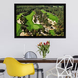Pine Barrens Golf Club Jackson United States Framed Canvas Prints Wall Art - Painting Prints, Home Wall Decor, Painting Canvas