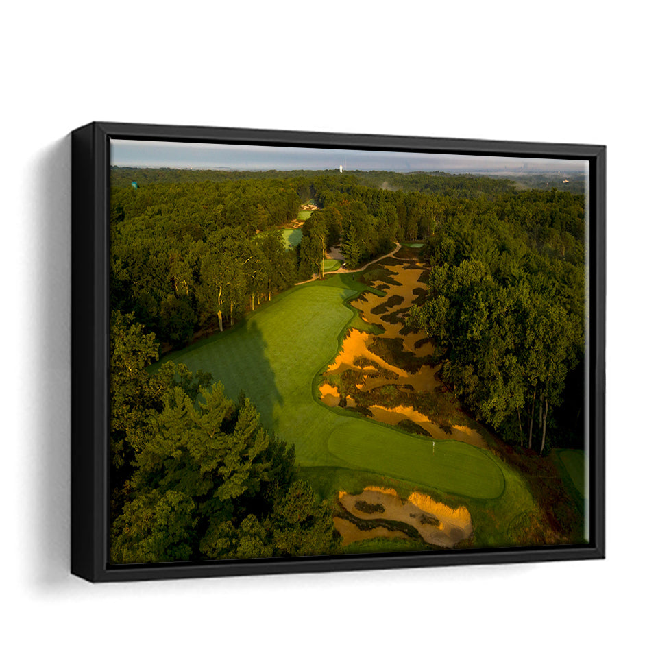 Pine Valley Golf Club Clementon Nj Review Ponirevo Framed Canvas Prints Wall Art - Painting Prints, Home Wall Decor, Painting Canvas