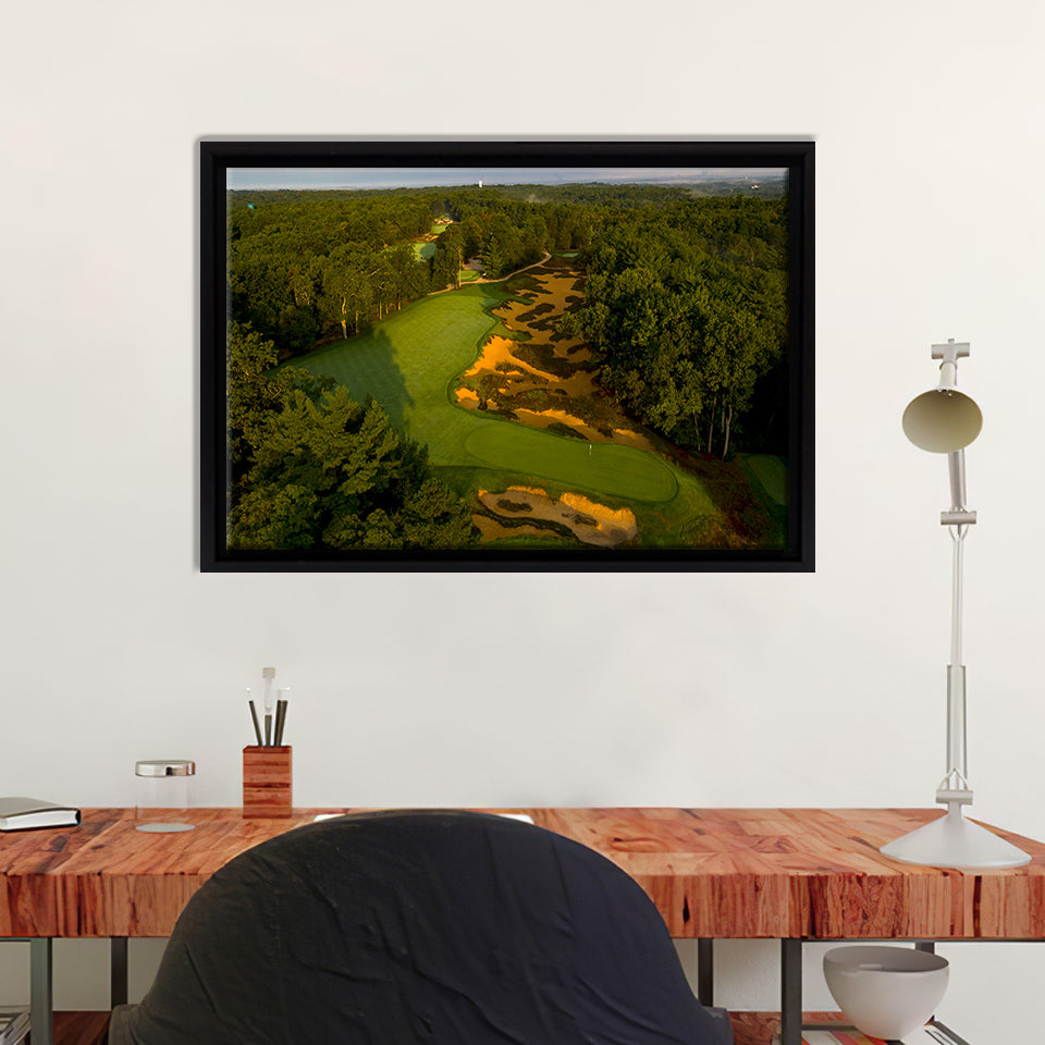 Pine Valley Golf Club Clementon Nj Review Ponirevo Framed Canvas Prints Wall Art - Painting Prints, Home Wall Decor, Painting Canvas