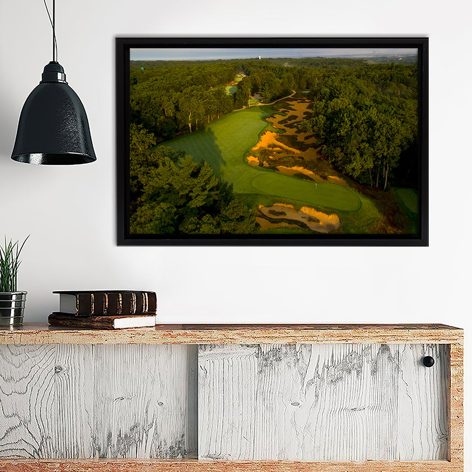 Pine Valley Golf Club Clementon Nj Review Ponirevo Framed Canvas Prints Wall Art - Painting Prints, Home Wall Decor, Painting Canvas
