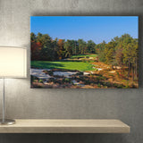 Pine Valley Golf Club Hole 18 Pine Valley Golf Courses, Pine Valley, New Jersey, Golf Art Print, Canvas Prints Wall Art Decor