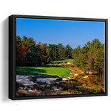 Pine Valley Golf Club Hole 18 Pine Valley Golf Courses, Pine Valley, New Jersey, Framed Canvas Prints Wall Art Decor