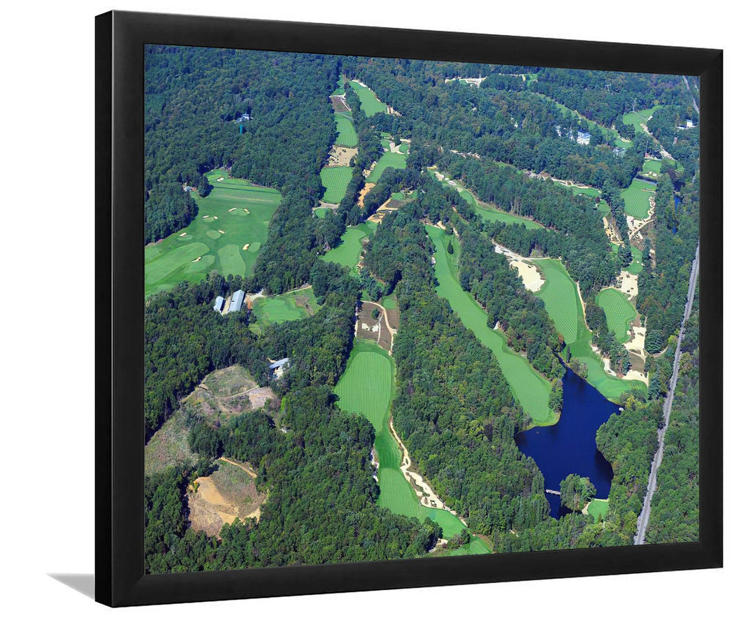 Pine Valley Golf Club (Pine Valley, New Jersey)-Sport Art, Art Print, Frame Art,Plexiglass Cover