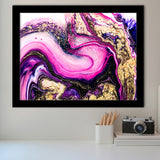 Pink Marble Art Framed Art Prints Wall Art Decor, Framed Picture, Home Decor