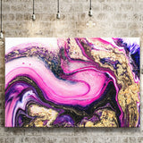 Pink Marble Art Canvas Prints Wall Art Decor - Painting Canvas,Home Decor, Ready to Hang