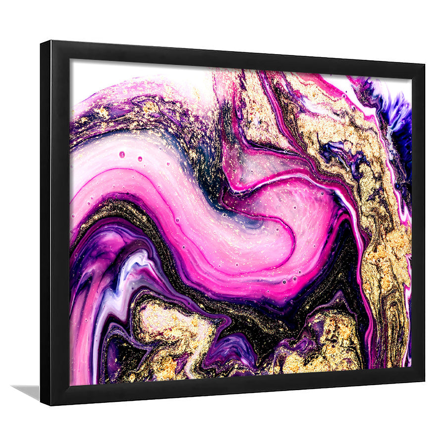 Pink Marble Art Framed Art Prints Wall Art Decor, Framed Picture, Home Decor