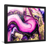 Pink Marble Art Framed Art Prints Wall Art Decor, Framed Picture, Home Decor