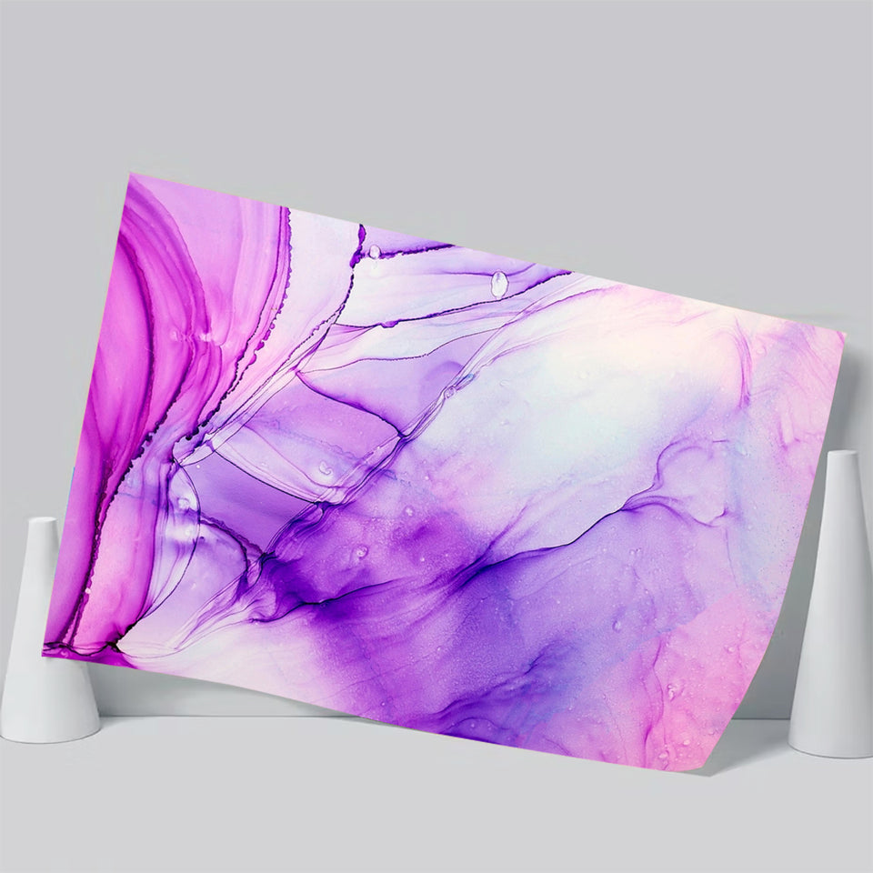 Pink Marble Pink Art Poster Prints Wall Art Decor, Unframe, Poster Art