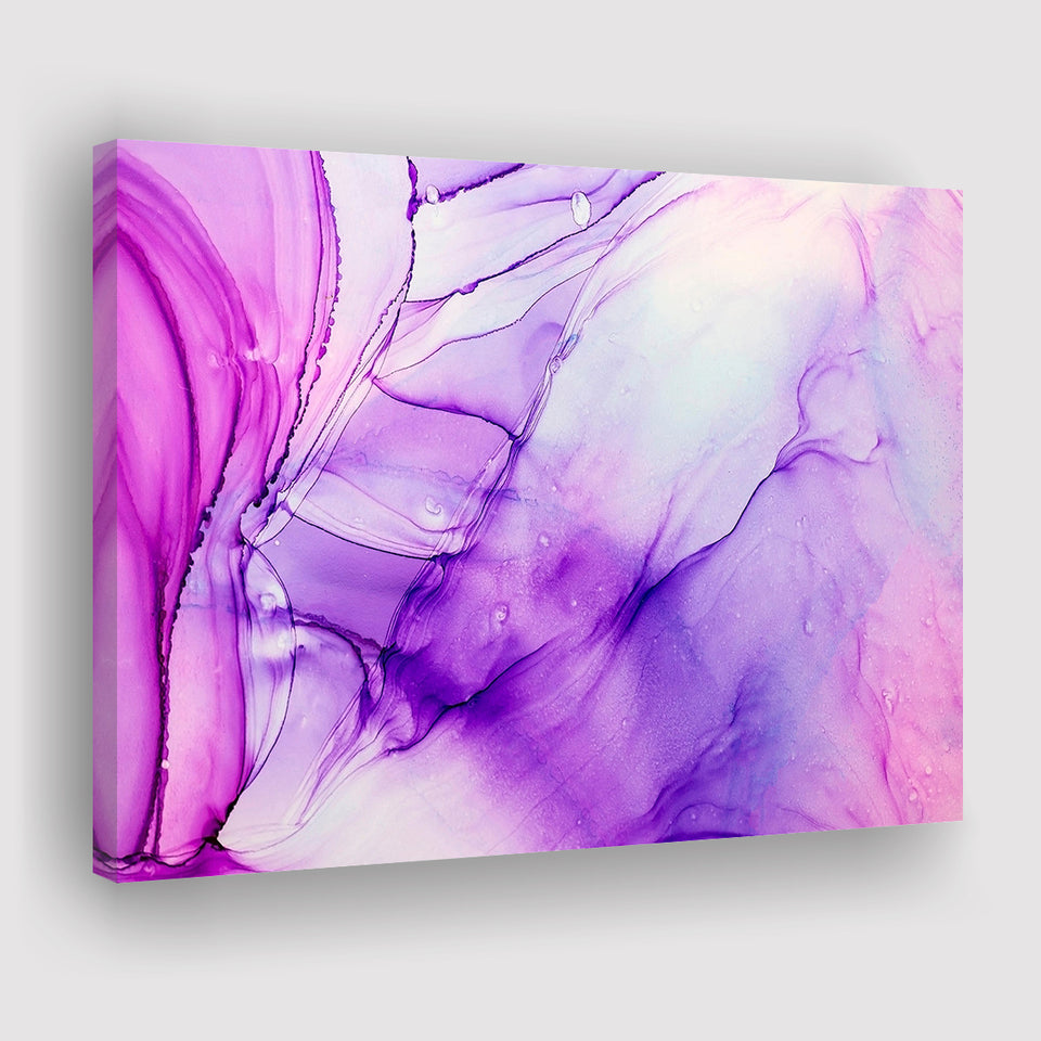 Pink Marble Pink Art Canvas Prints Wall Art Decor - Painting Canvas,Home Decor, Ready to Hang