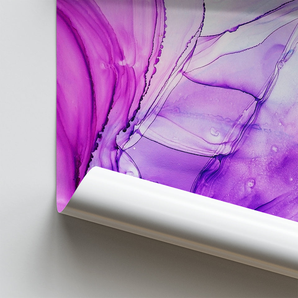 Pink Marble Pink Art Poster Prints Wall Art Decor, Unframe, Poster Art