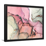 Pink Marble Wall Art Framed Art Prints Wall Art Decor, Framed Picture, Home Decor