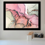 Pink Marble Wall Art Framed Art Prints Wall Art Decor, Framed Picture, Home Decor