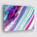 Pink Blue Marble Colorful Canvas Prints Wall Art Decor - Painting Canvas,Home Decor, Ready to Hang