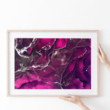 Pink Marble Luxury Wall Art Poster Prints Wall Art Decor, Unframe, Poster Art