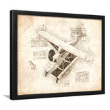 Piper Cub Stearman Airplanes Art Framed Art Prints Wall Decor - Painting Art, Framed Picture, Home Decor,For Sale