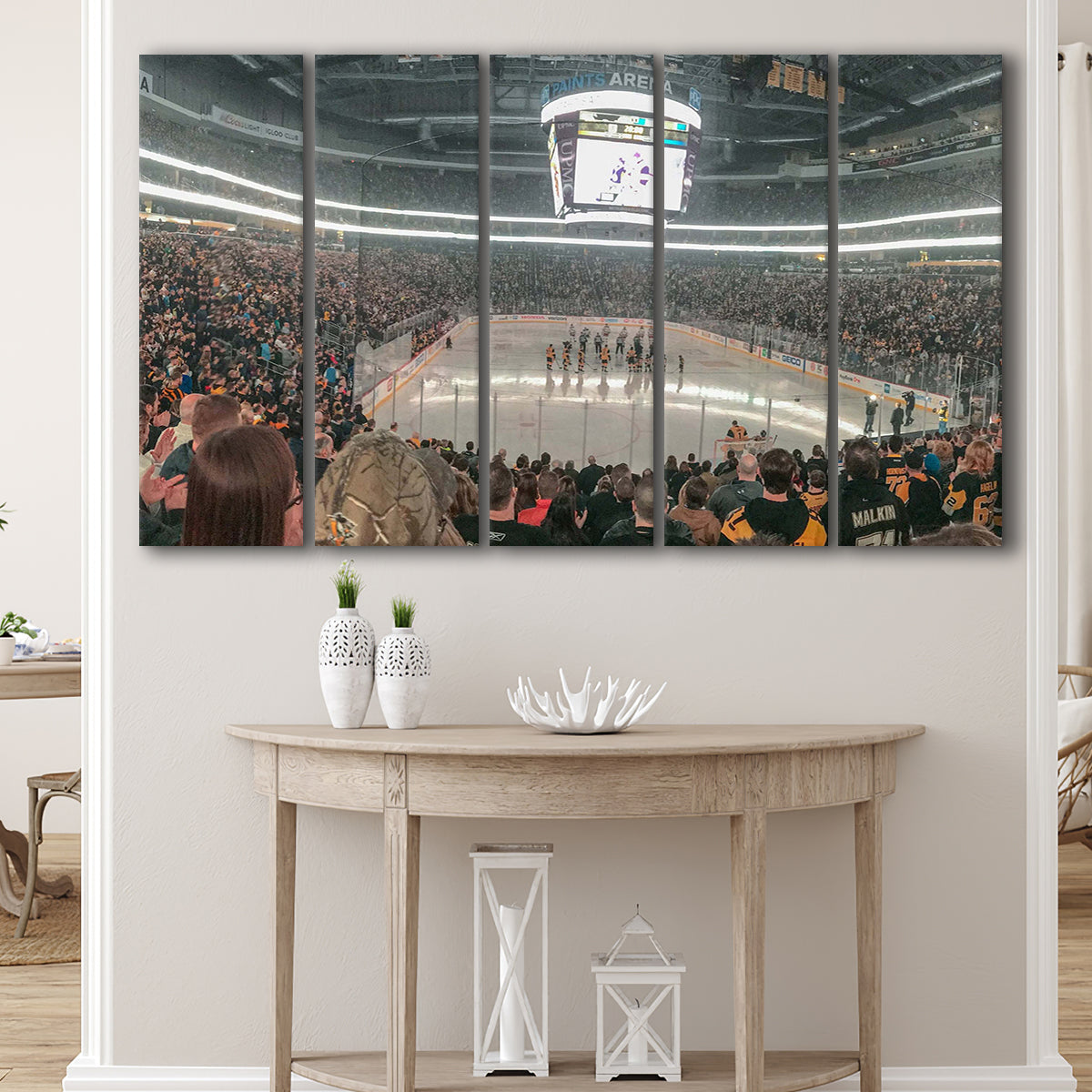 Pittsburgh Penguins PPG Paints Arena Framed Panoramic Picture