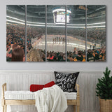 Pittsburgh Penguins Stadium Canvas Prints PPG Paints Arena Wall Art,Multi Panels B,Sport Stadium Art Prints, Fan Gift