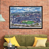 Pittsburgh Pirates PNC Park Watercolor, Sport Prints Fan Gift, Framed Art Prints Wall Art Decor
