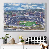 Pittsburgh Pirates PNC Park Watercolor, Sport Art Prints Fan Gift, Canvas Prints Wall Art Decor