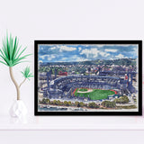 Pittsburgh Pirates PNC Park Watercolor, Sport Prints Fan Gift, Framed Art Prints Wall Art Decor