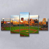 Pittsburgh Pirates Stadium Canvas Prints PNC Ballpark Wall Art Baseball,Multi Panels,Sport Stadium Art Prints, Fan Gift