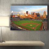 Pittsburgh Pirates Stadium Canvas Prints PNC Ballpark Wall Art Baseball,Sport Stadium Art Prints, Fan Gift, Wall Decor