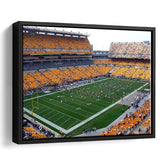 Pittsburgh Steelers Wall Art Heinz Field Stadium Framed Canvas Prints,Sport Stadium Art Prints, Fan Gift