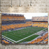 Pittsburgh Steelers Wall Art Heinz Field Stadium Canvas Prints,Sport Stadium Art Prints, Fan Gift, Wall Decor