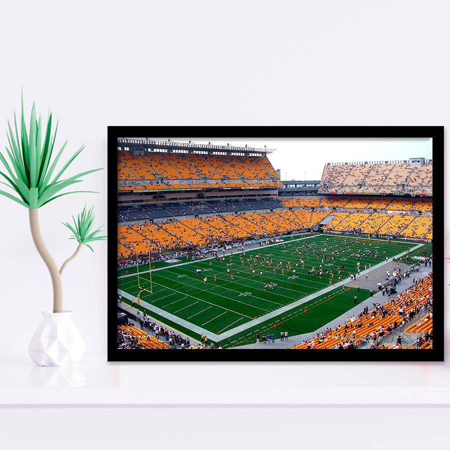 Pittsburgh Steelers Wall Art Heinz Field Stadium Art Prints,Sport Stadium Art Prints, Fan Gift, Wall Decor