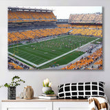 Pittsburgh Steelers Wall Art Heinz Field Stadium Canvas Prints,Sport Stadium Art Prints, Fan Gift, Wall Decor