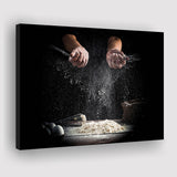 Pizza, Chef Gift Canvas Prints Wall Art Home Decor - Painting Canvas, Ready to hang