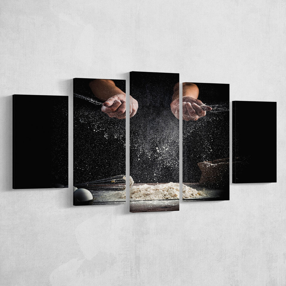 Pizza, Chef Gift Multi Panels,Canvas Prints Wall Art Home Decor