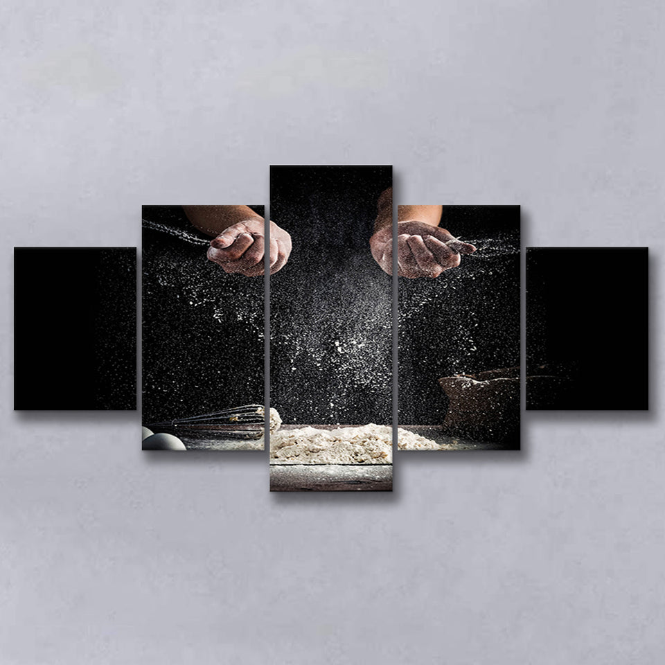 Pizza, Chef Gift Multi Panels,Canvas Prints Wall Art Home Decor