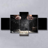 Pizza, Chef Gift Multi Panels,Canvas Prints Wall Art Home Decor