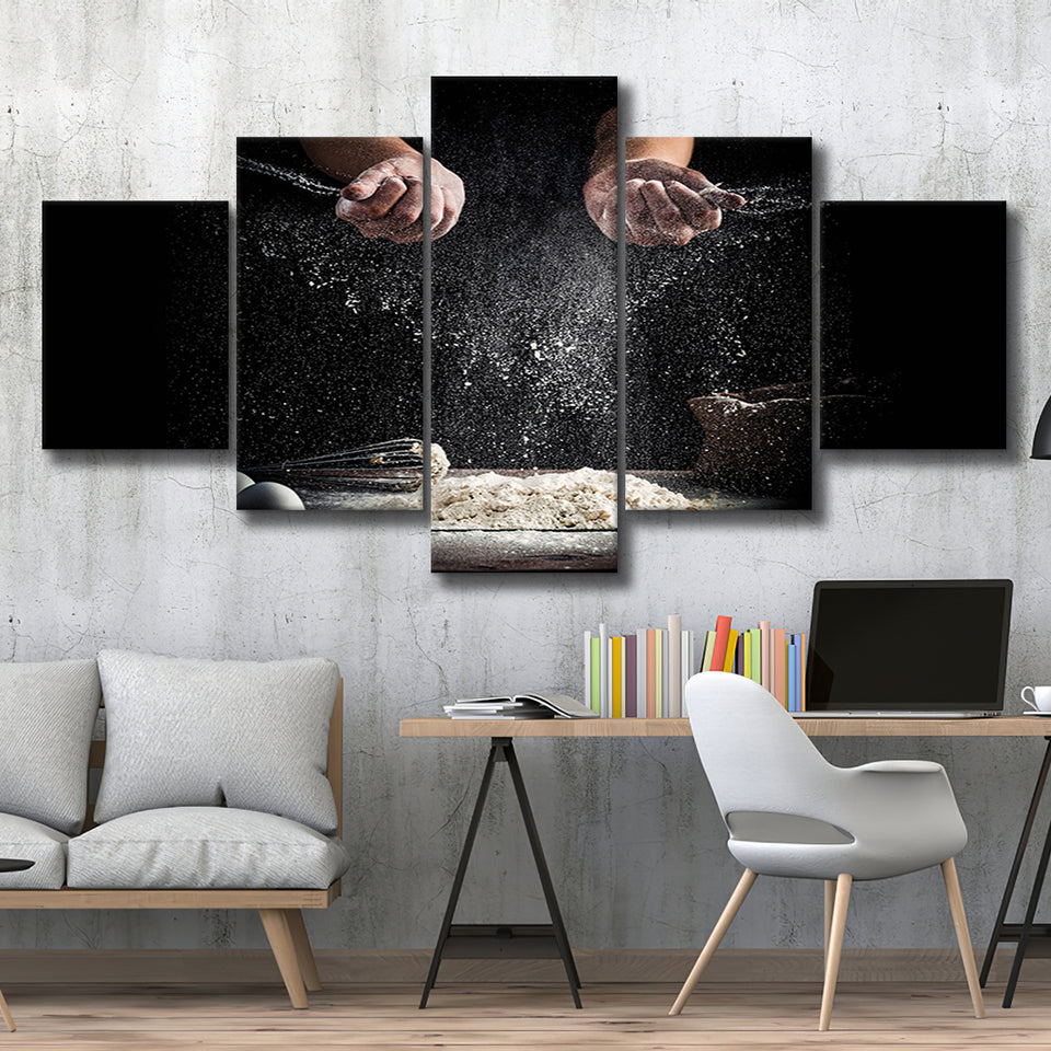 Pizza, Chef Gift Multi Panels,Canvas Prints Wall Art Home Decor
