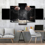 Pizza, Chef Gift Multi Panels,Canvas Prints Wall Art Home Decor