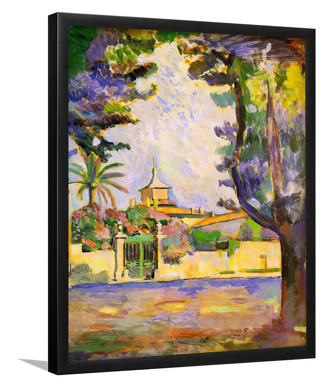 Place Des Lices St Tropez 1904 By Henri Matisse - Art Print, Frame Art, Painting Art