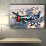 Plane Canvas Huge Canvas Art Iconic Wall Art Minimalist Canvas Prints Wall Art Decor - Painting Canvas, Art Prints, Ready to Hang