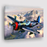Plane Canvas Huge Canvas Art Iconic Wall Art Minimalist Canvas Prints Wall Art Decor - Painting Canvas, Art Prints, Ready to Hang