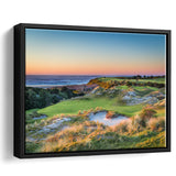 Planning A Trip To Bandon Dunes Golf Resort Courses, Golf Art Print, Framed Canvas Prints Wall Art Decor, Floating Frame