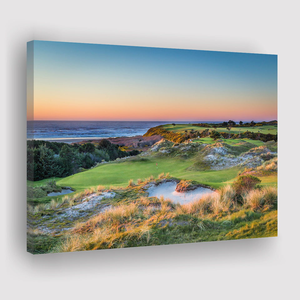 Planning A Trip To Bandon Dunes Golf Resort Courses, Golf Art Print, Golf Lover, Canvas Prints Wall Art Decor