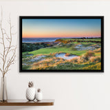 Planning A Trip To Bandon Dunes Golf Resort Courses, Golf Art Print, Framed Canvas Prints Wall Art Decor, Floating Frame