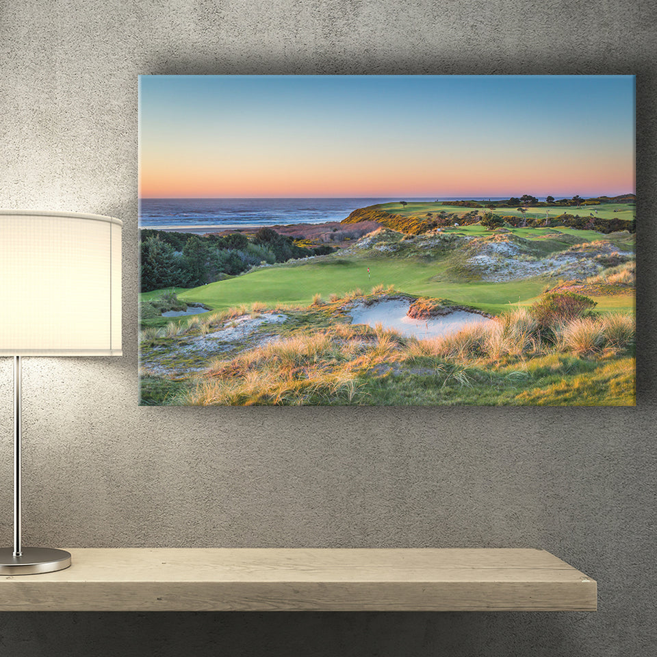 Planning A Trip To Bandon Dunes Golf Resort Courses, Golf Art Print, Golf Lover, Canvas Prints Wall Art Decor