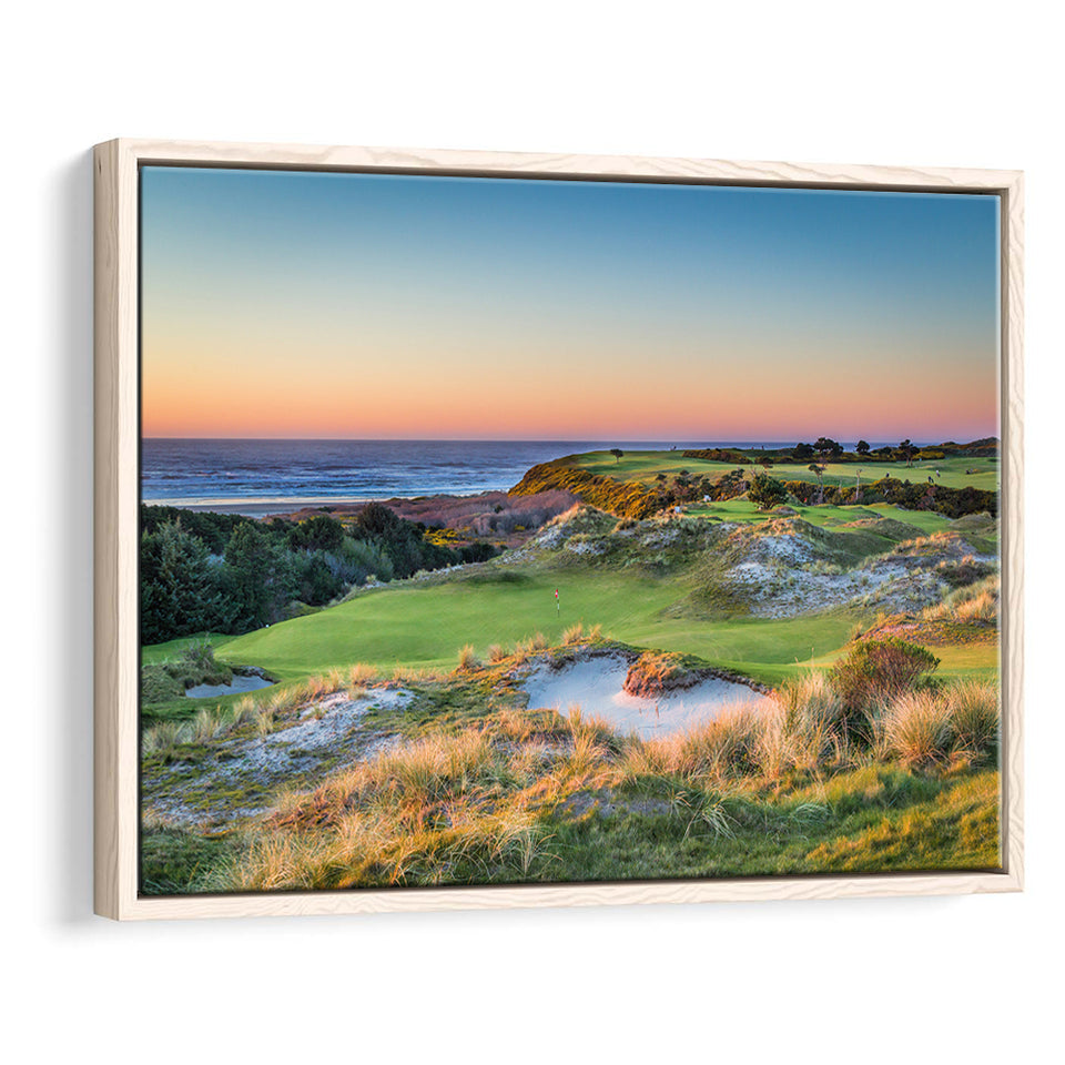 Planning A Trip To Bandon Dunes Golf Resort Courses, Golf Art Print, Framed Canvas Prints Wall Art Decor, Floating Frame