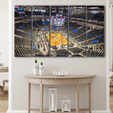 Playoffs in Arena Fiserv Forum, Stadium Canvas, Sport Art, Gift for him, Multi Panels B, Canvas Prints Wall Art Decor